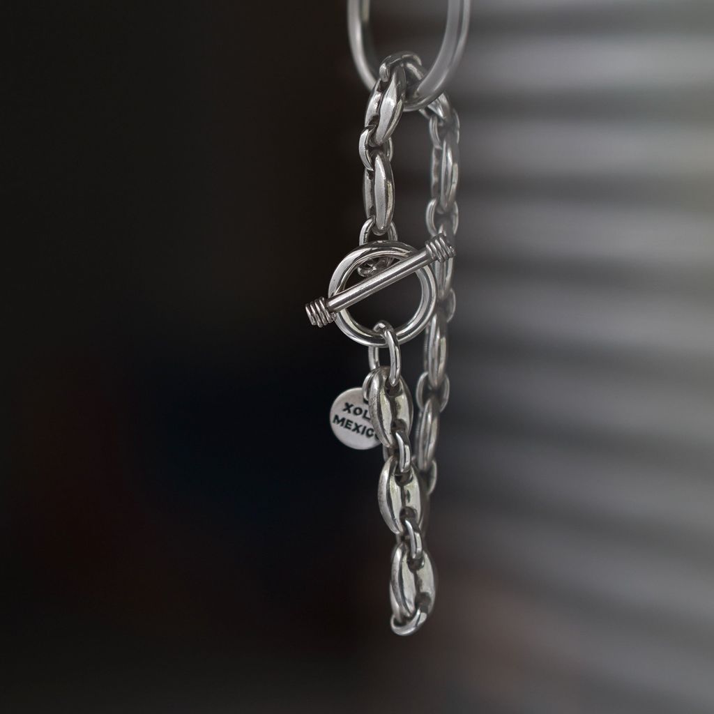 XOLO JEWELRY Caviar Link Bracelet 8mm19cm