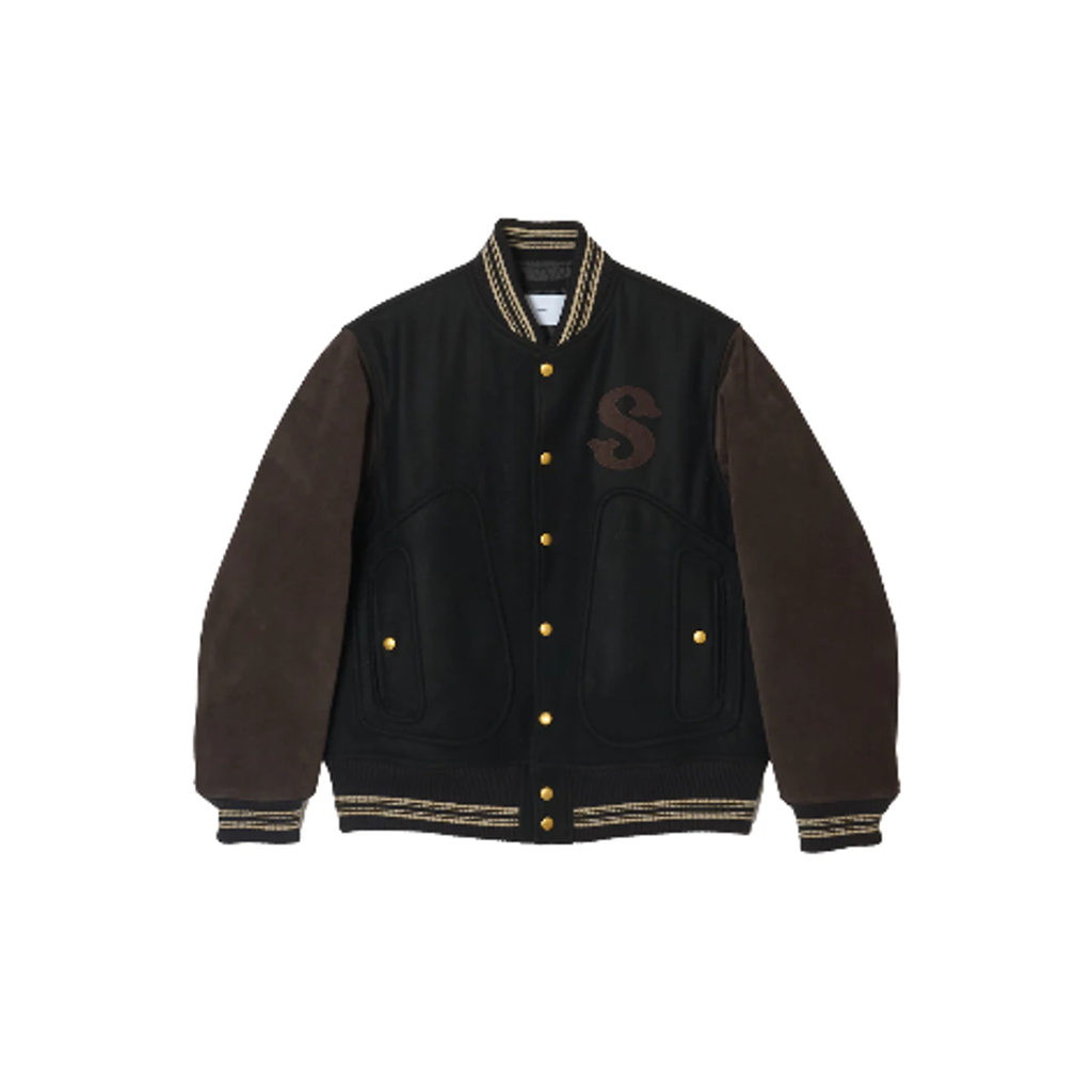 SUGARHILL LEATHER STUDIUM JACKET