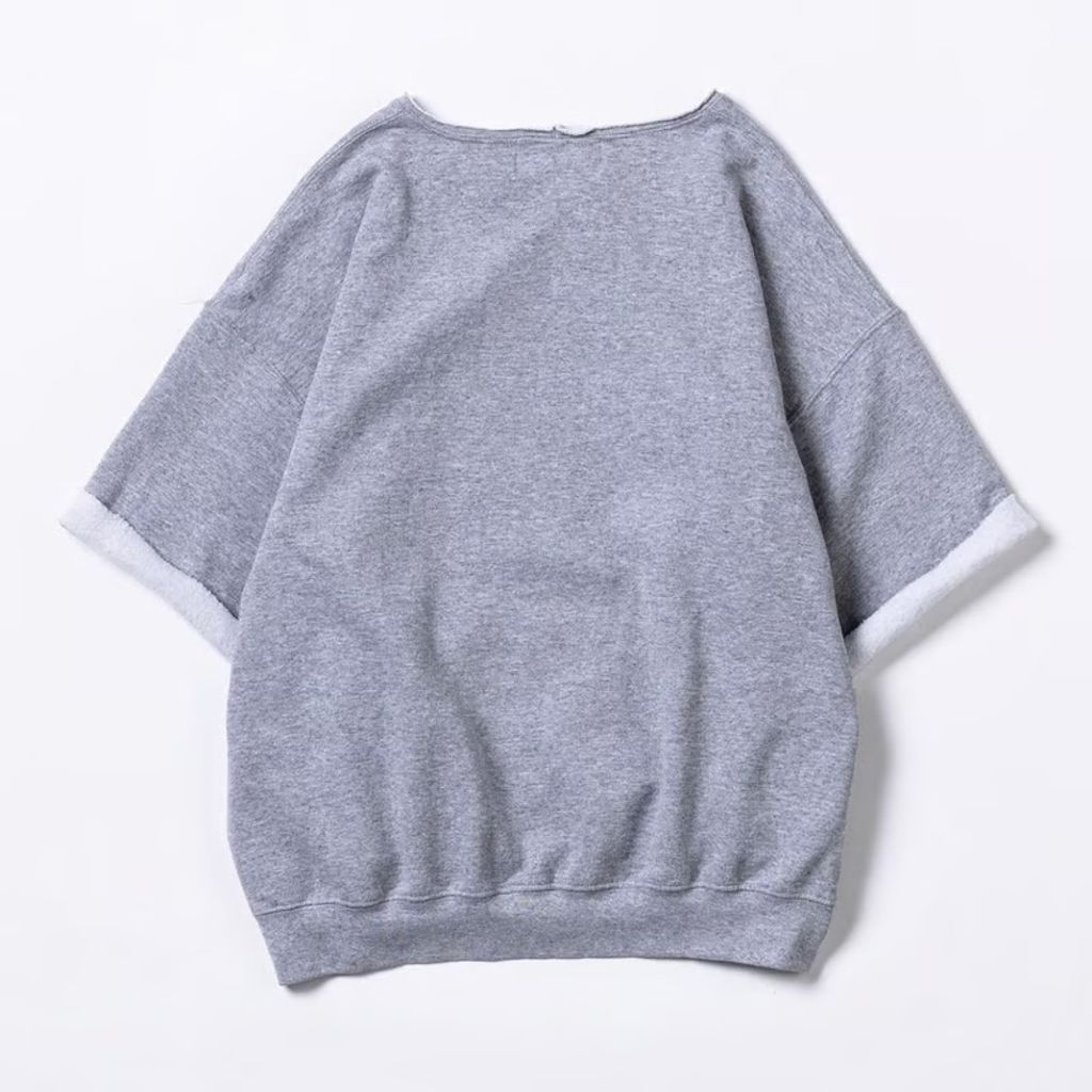 ANACHRONORM COLLEGE CUT-OFF S/S SWEAT