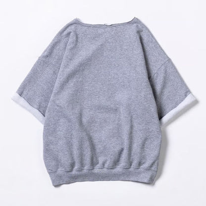 ANACHRONORM COLLEGE CUT-OFF S/S SWEAT