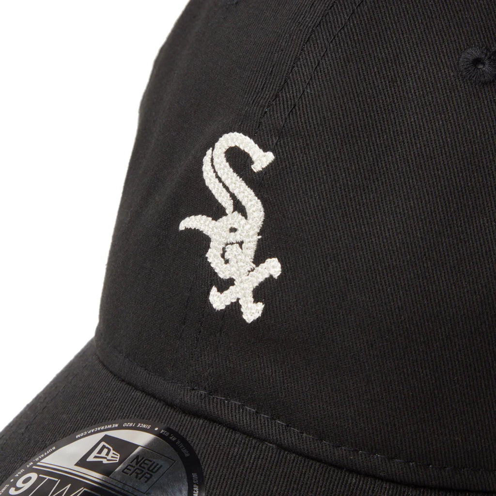 NEW ERA 9TWENTY MLB Chain Stitch シカゴ・ホワイトソックス ブラック