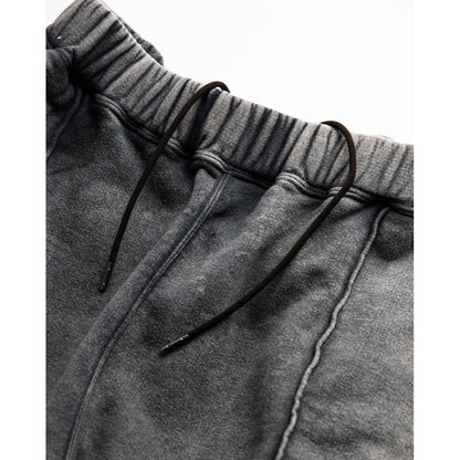 ANACHRONORM  PIN TUCK WIDE SWEAT PANTS