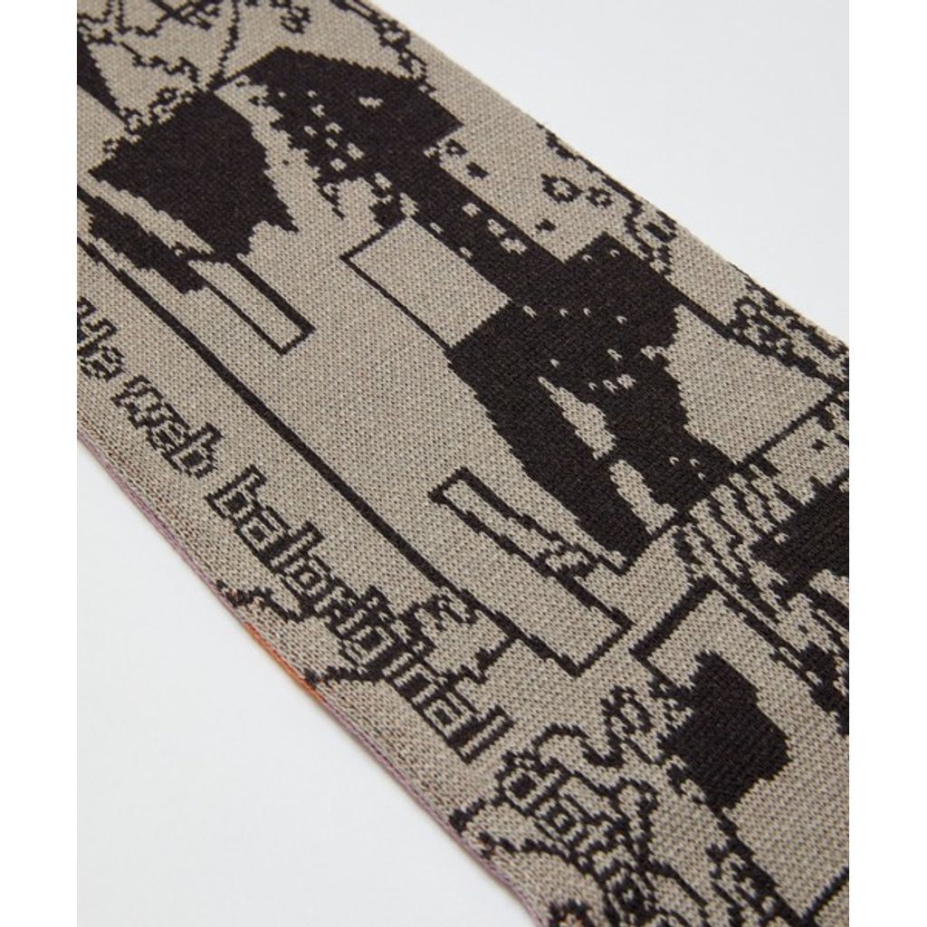 BAL JACQUARD KNIT SOCCER SCARF