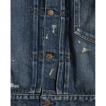 ANACHRONORM CONTEXT-005 FRONT TUCK DENIM JACKET(26 REMAKE)
