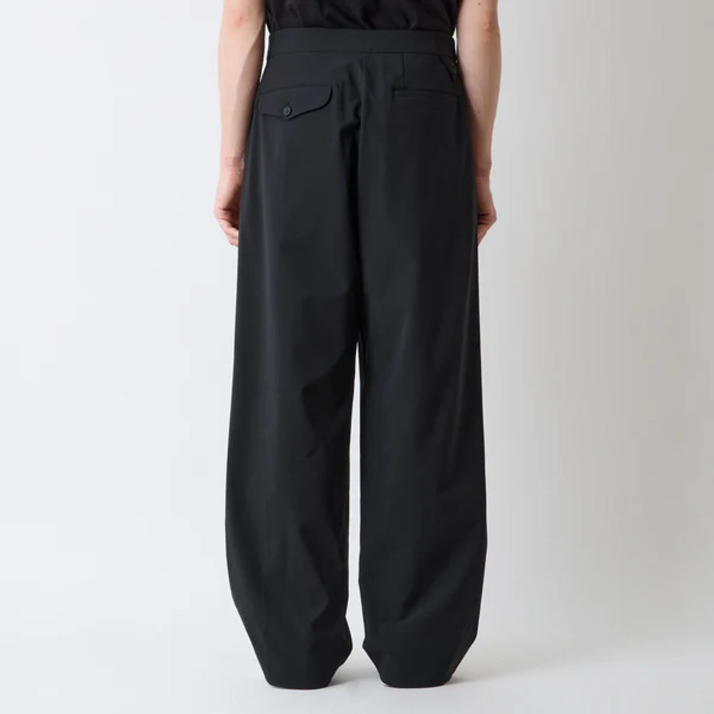 White Mountaineering SOLOTEX 4 TUCK WIDE PANTS