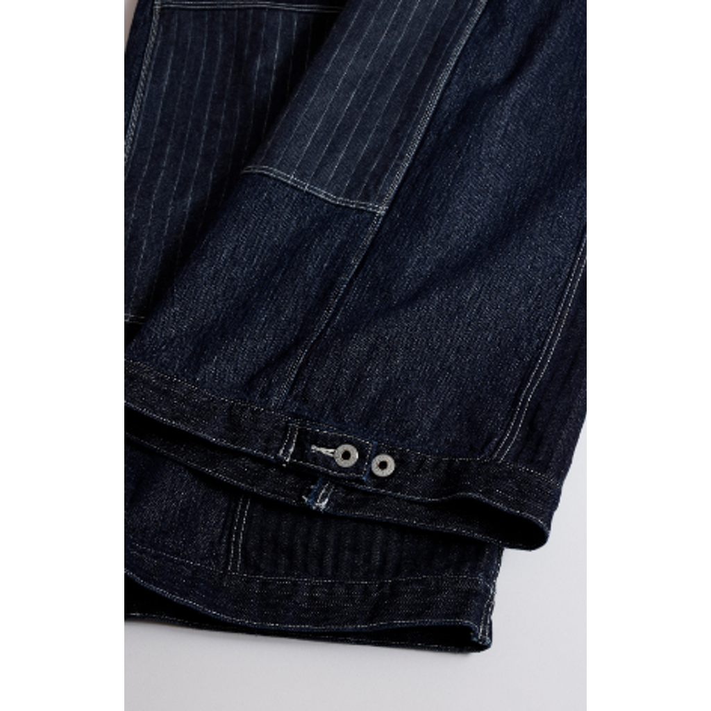 FDMTL FA26PN12R  PATCHWORK DOUBLE KNEE PANTS RINSE