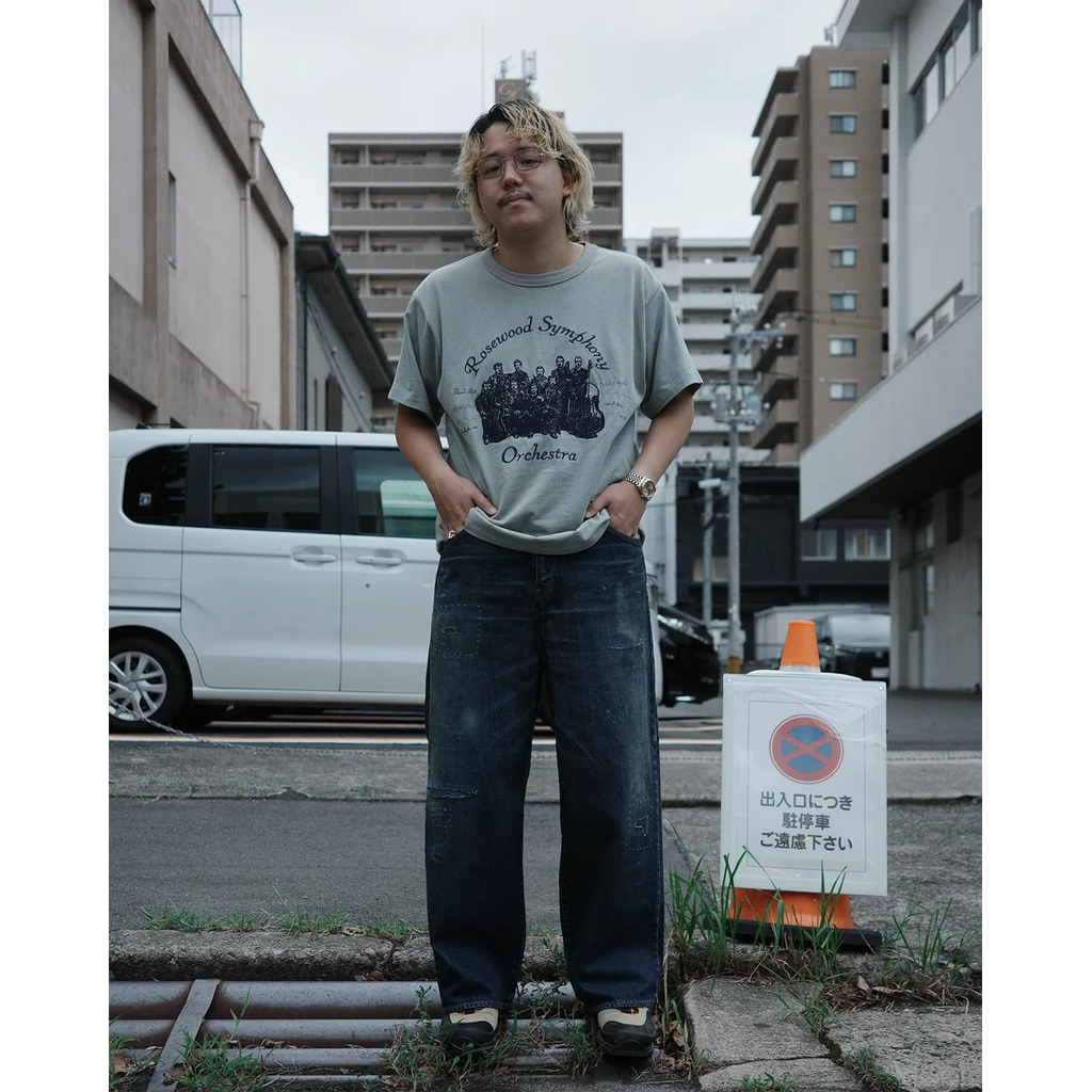 ANACHRONORM REMAKED WIDE 5P DENIM PANTS DARK INDIGO