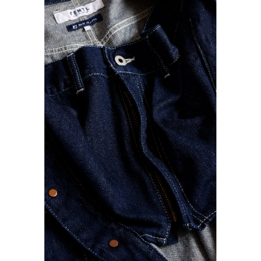FDMTL FA26JK19R DENIM T-FORM JACKET RINSE