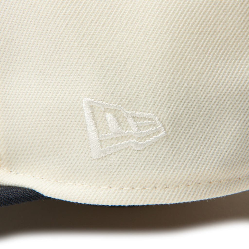 NEW ERA  59FIFTY ソフトバックラム Powered by GORO NAKATSUGAWA(min-nano) クローム ネイビーバイザー