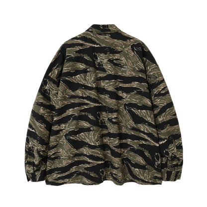 MAGIC STICK 2 Face Camo Shirt (TIGER STRIPE CAMO)