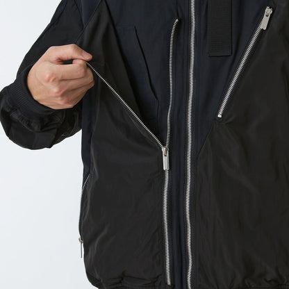 WHITE MOUNTAINEERING ASYMMETRY FLIGHT JACKET