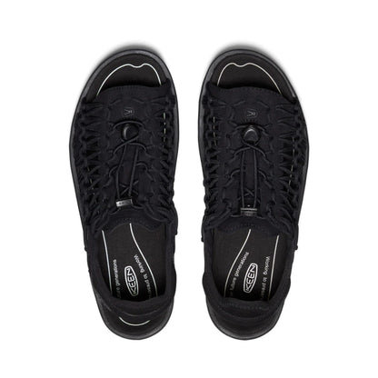 KEEN メンズ ユニーク ツー オーティー サンダル Black/Black