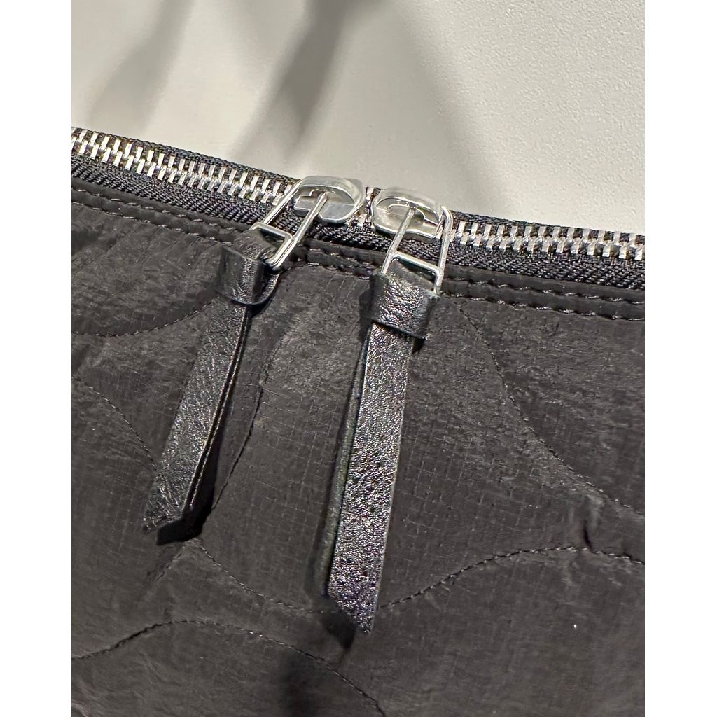 COMME des GARCONS HOMME NYLON RIPSTOP QUILTING BAG（BLACK）