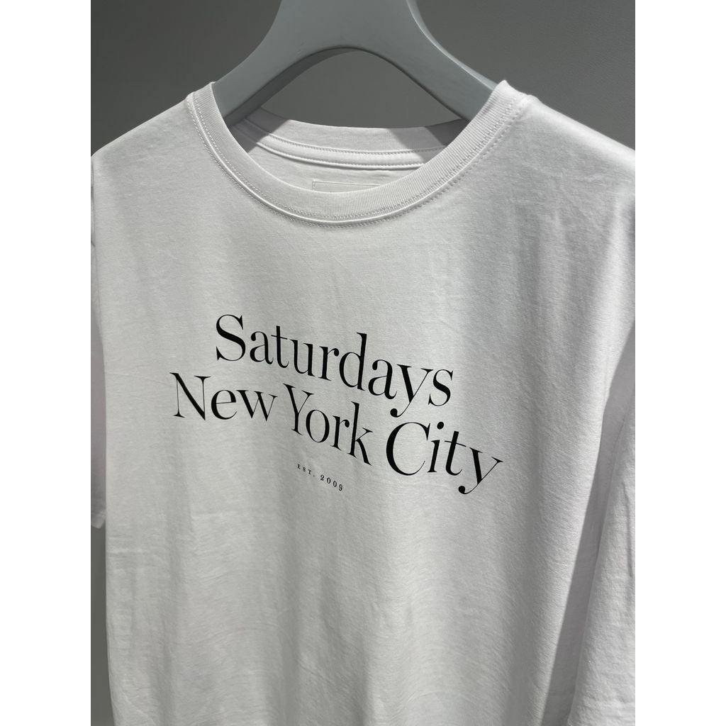訳あり   SATURDAYS NEW YORK CITY   S/S Tee