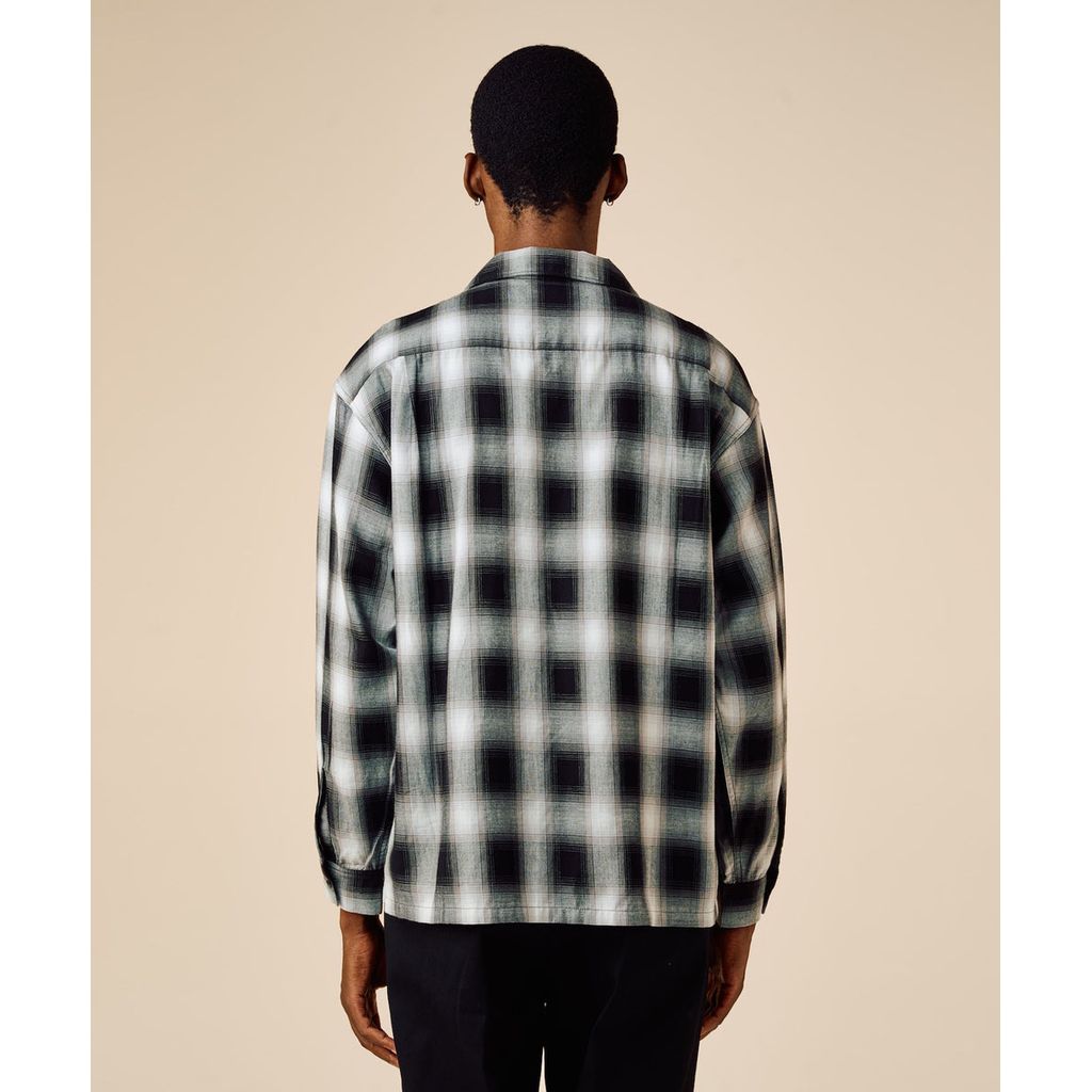 BEDWIN & THE HEARTBREAKERS FIVE BROTER Ex. L/S CHECK SHIRT "VIN"