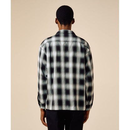 BEDWIN & THE HEARTBREAKERS FIVE BROTER Ex. L/S CHECK SHIRT "VIN"