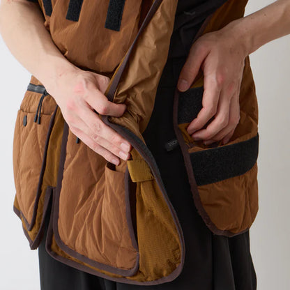 White Mountaineering WM × TAION QUILTING DOWN VEST