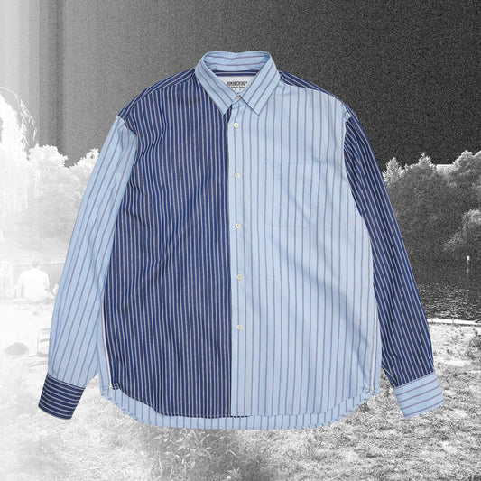 HOMBRE NINO CRAZY PATTERN VENTILATION SHIRT