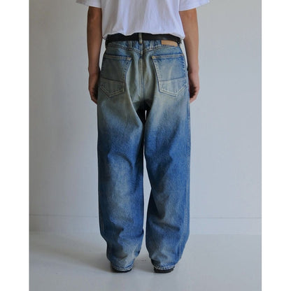 ANACHRONORM FRONT YORK REMAKED DENIM PANTS INDIGO (REMAKE)