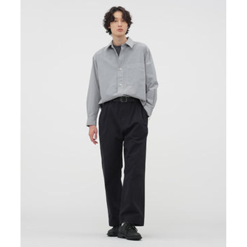MHL. FADED COTTON TWILL TROUSERS 5966140200