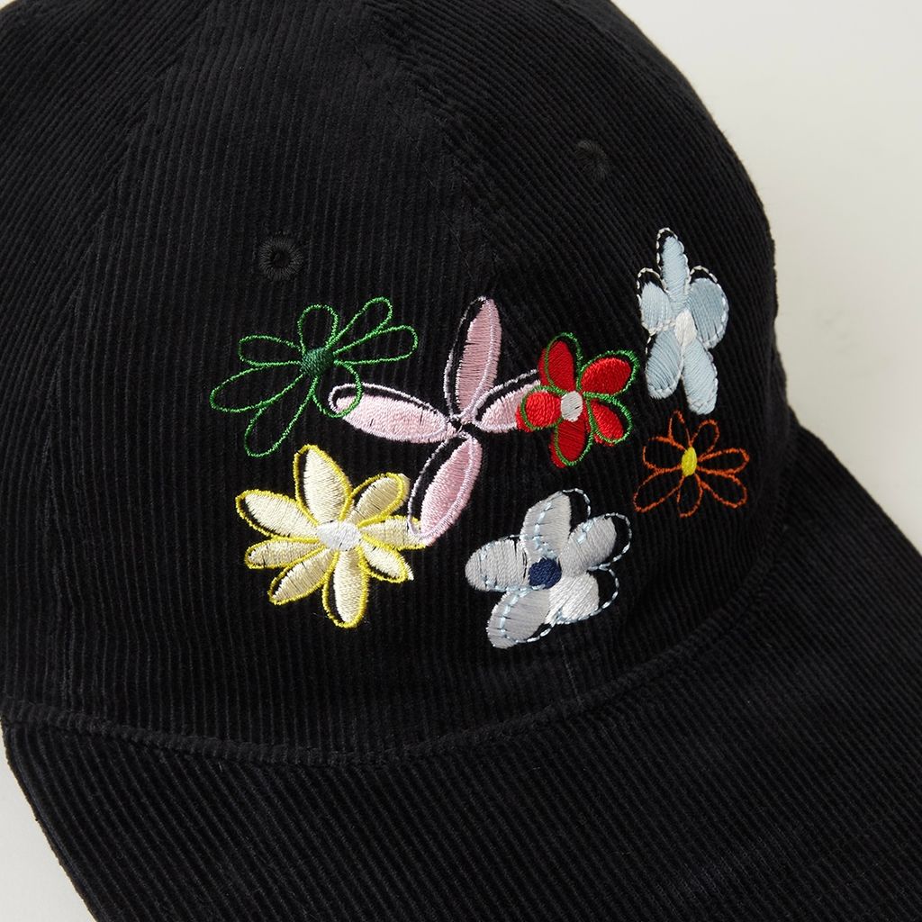 NICK GEAR Multi Flower corduroy Cap