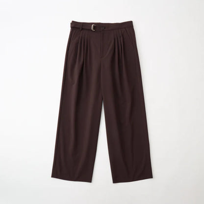 White Mountaineering SOLOTEX 4 TUCK WIDE PANTS