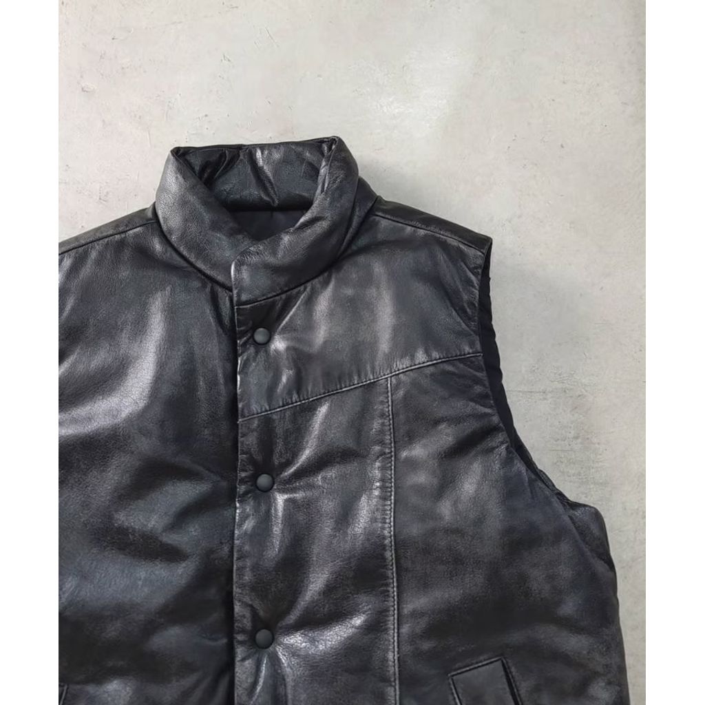 VOO EXELEZA REVERSIBLE  VEST SPECIAL BLACK（ダメージタイプ）
