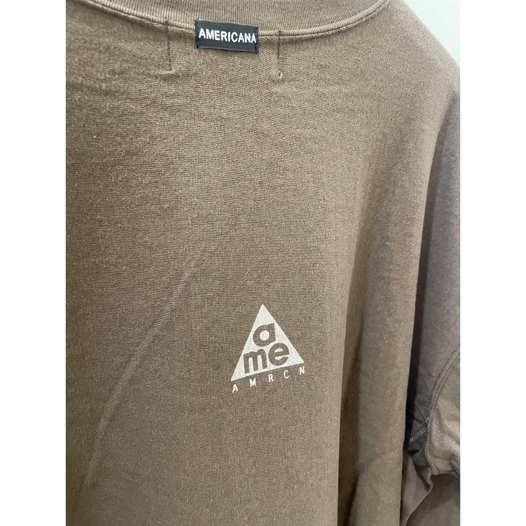 Americana リヴァースウィーブ L/S T
