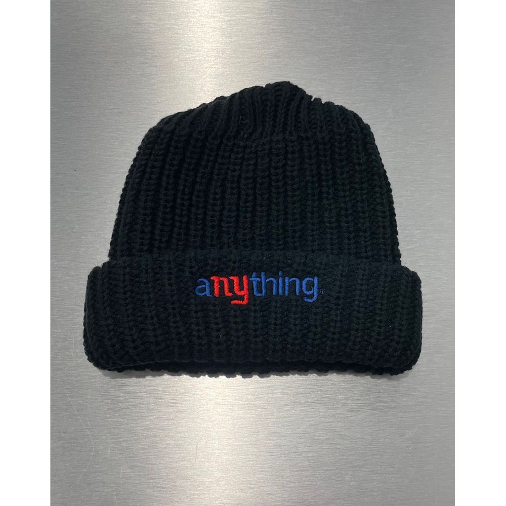aNYthing CLASSIC LOGO BEANIE