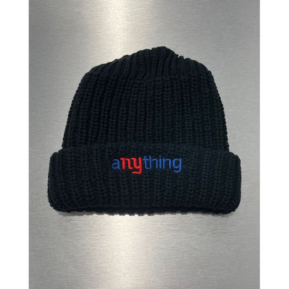 aNYthing CLASSIC LOGO BEANIE