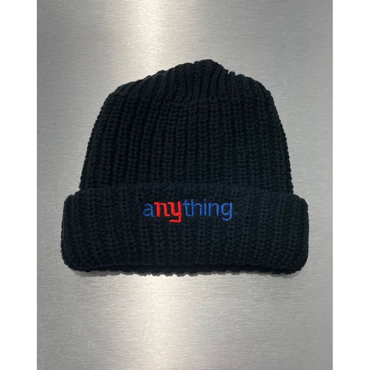 aNYthing CLASSIC LOGO BEANIE