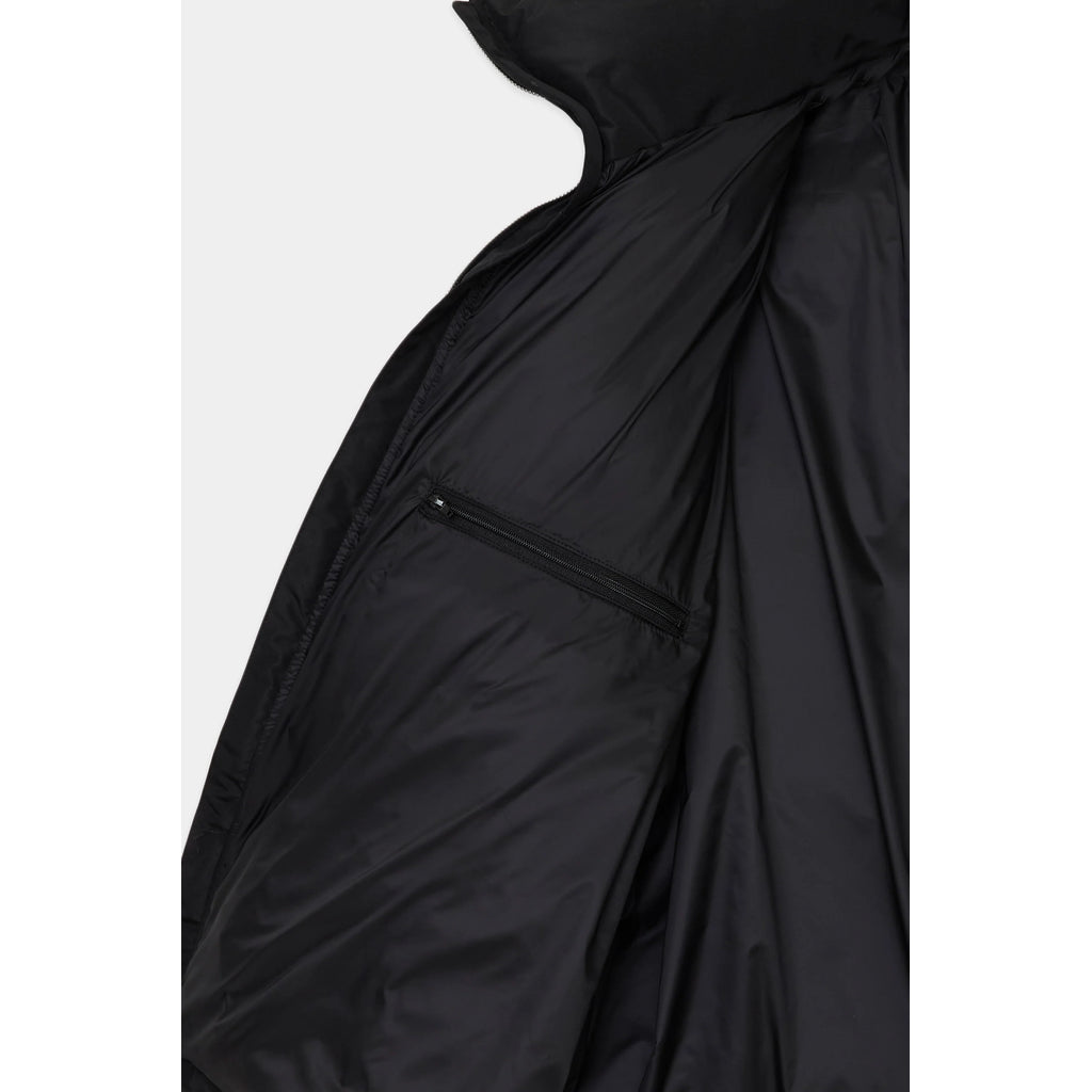 MARKAWARE SILK SHORT DOWN JACKET
