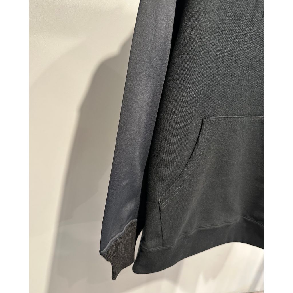 COMME des GARCONS HOMME MILITALY MIX SWEAT HOODY（BLACK）