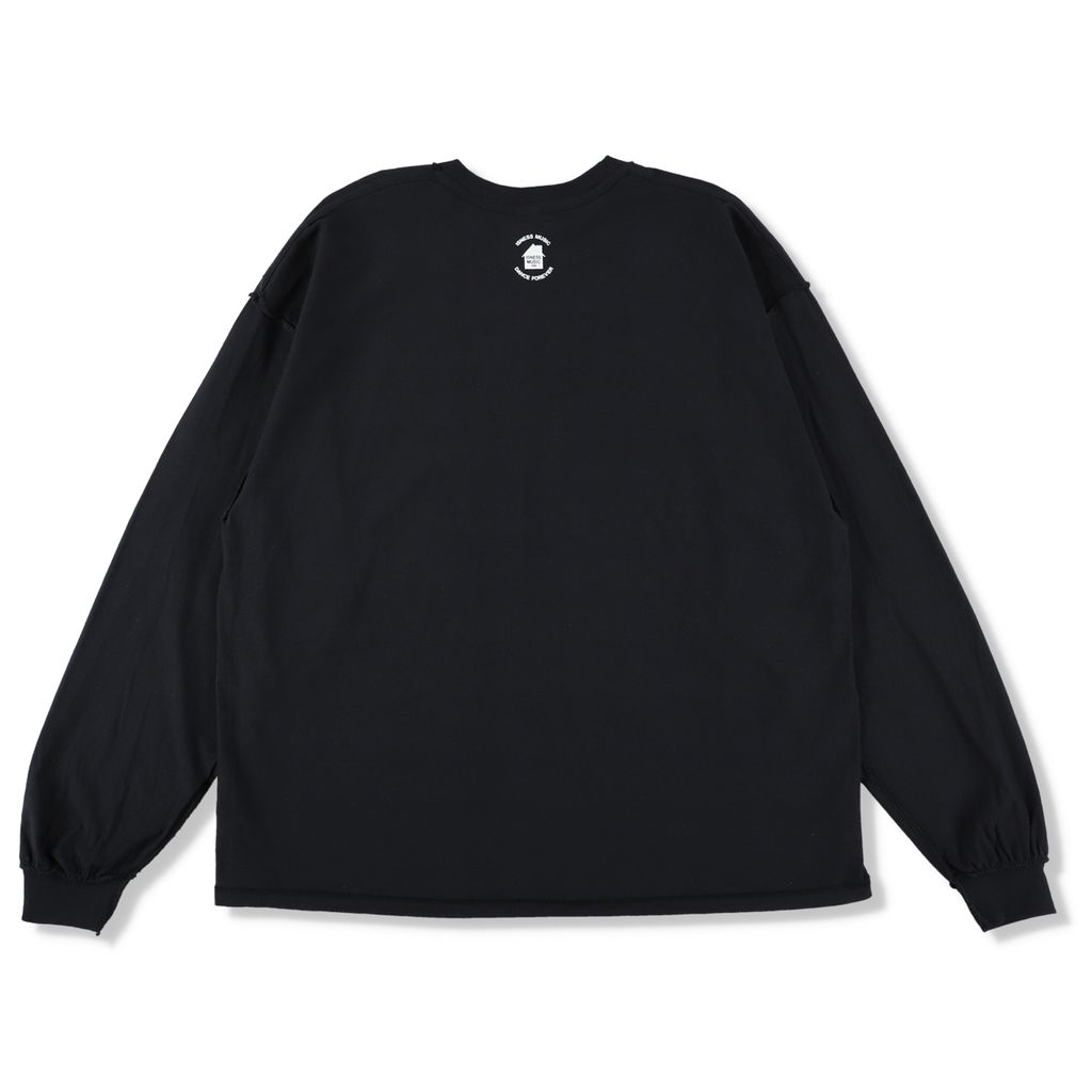 ISNESS MUSIC PARADISE GARAGE LS T-SHIRT (LEFT CHEST)