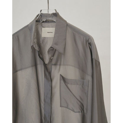 TODAYFUL Chambray Silky Shirts