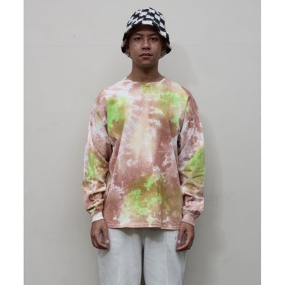 BAL LOGO TIE DYE LS TEE by YUKIDYE