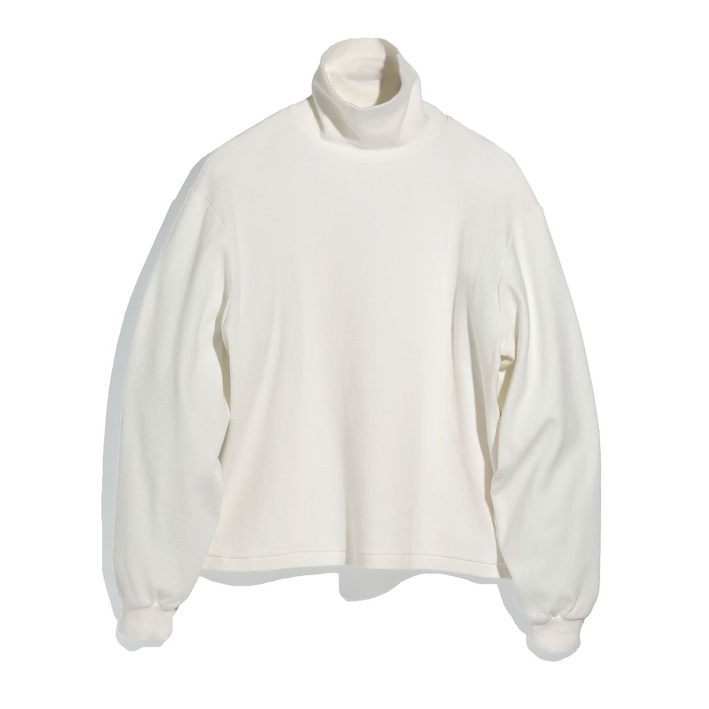 FOUNDOUR MOCK NECK LONG SLEEVE SHIRT