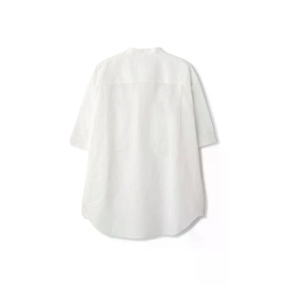MHL. WORN HIGH COUNT DRY COTTON LINEN SHIRT