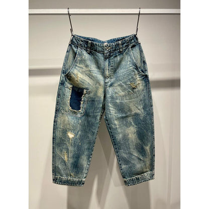 PORTER CLASSIC STEINBECK DENIM POCKET PANTS VINTAGE CUSTOM
