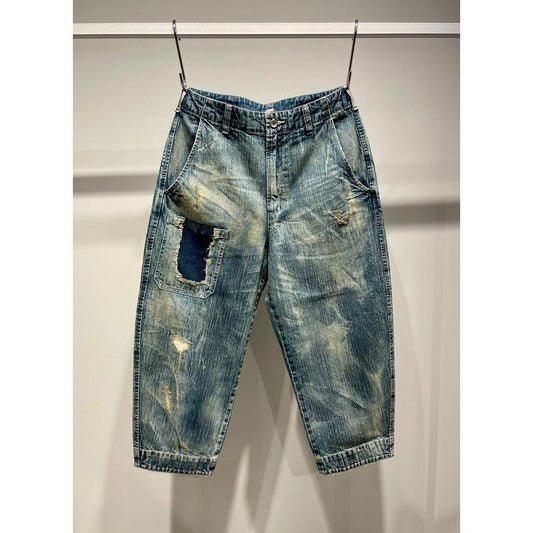 PORTER CLASSIC STEINBECK DENIM POCKET PANTS VINTAGE CUSTOM
