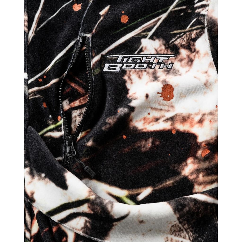 TIGHTBOOTH TACTICAL VELOUR CAMO JKT - TIGHTBOOTH x BES – MAROON
