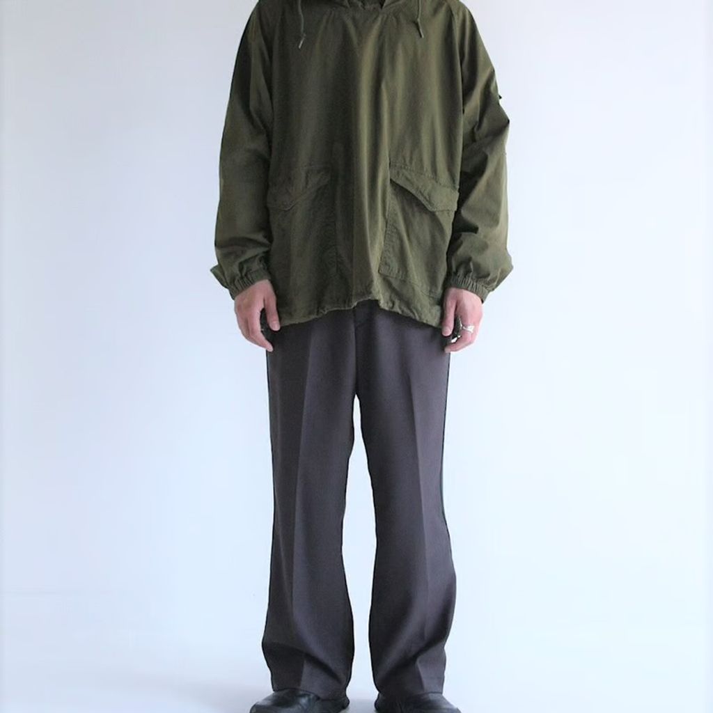 ANACHRONORM AN273 MILITARY ANORAK PULLOVER JACKET OLIVE – MAROON
