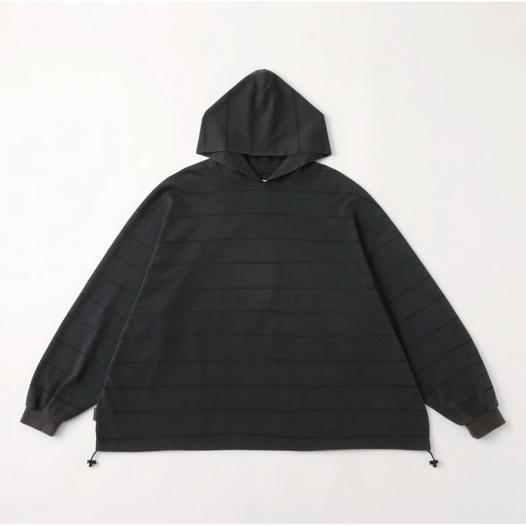 S.F.C SIDE STRIPE HOODY LS TEE (DISCHARGED)