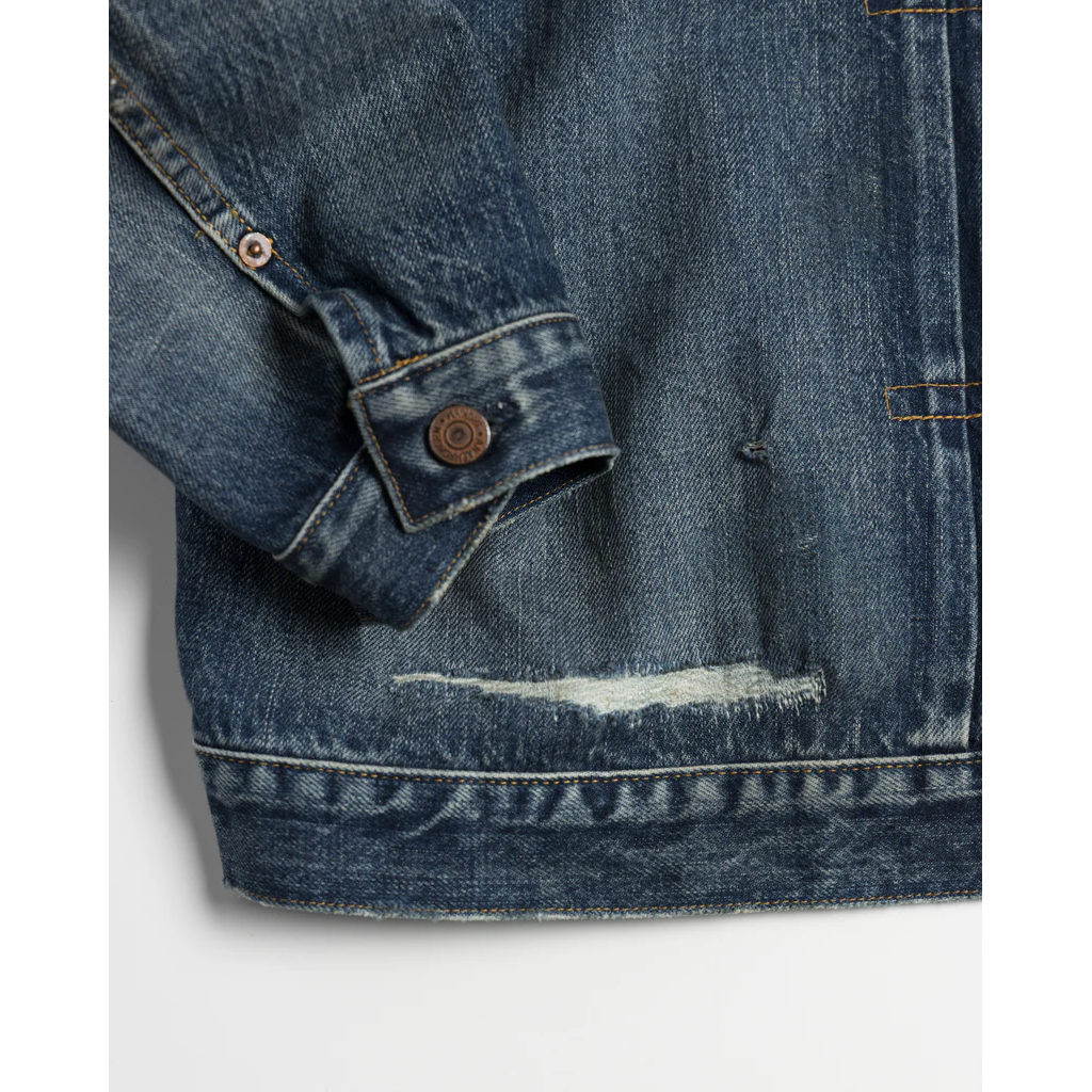 ANACHRONORM CONTEXT-005 FRONT TUCK DENIM JACKET(26 REMAKE)