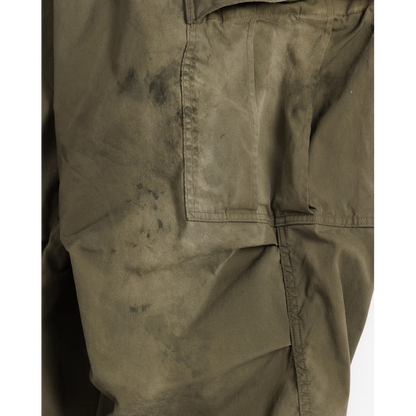 ANACHRONORM FADED CARGO EASY PANTS OLIVE