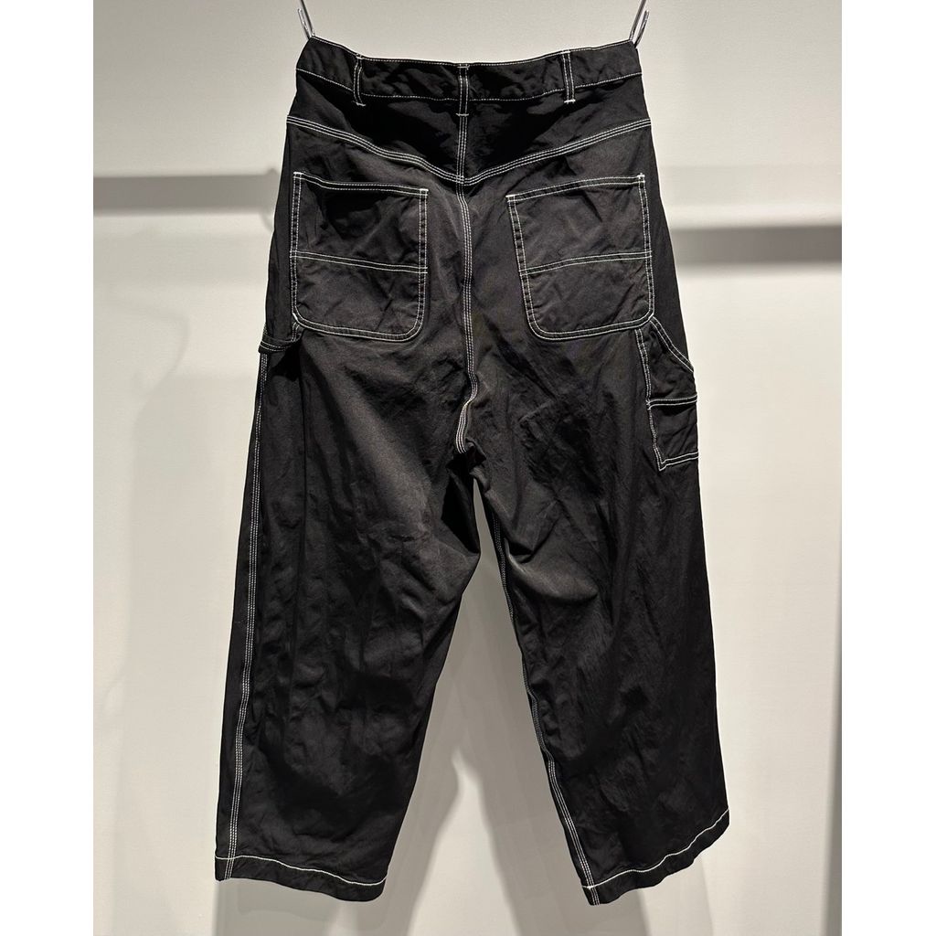 COMME des GARCONS HOMME NYLON GARMENT DYE PAINTER PANTS