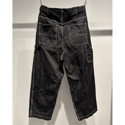COMME des GARCONS HOMME NYLON GARMENT DYE PAINTER PANTS