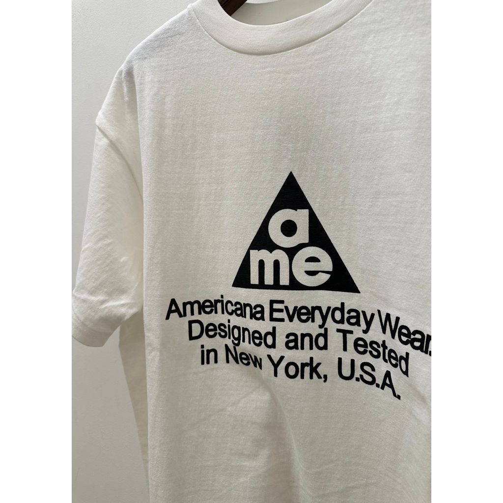 Americana アメリカーナ ame ロゴプリント Tシャツ 25SS BRF-750A/1