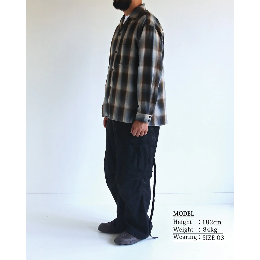 ANACHRONORM RELUX OPEN COLOR CHECK SHIRTS