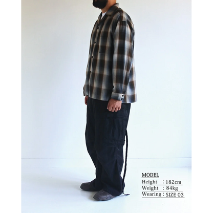 ANACHRONORM RELUX OPEN COLOR CHECK SHIRTS